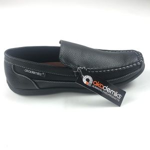 Akademiks Mens Tom 07 Black Slip On Loafers